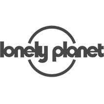 logo for Lonely Planet travel guide brand
